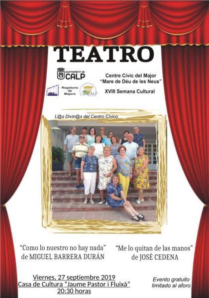 TEATRO LA TERCERA EDAD CALP