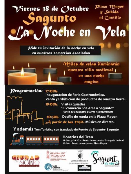 Nit en Vela. Sagunto 2019