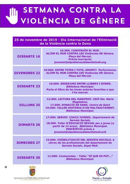 Semana contra la violencia de género