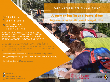 JUGUEMOS EN FAMILIIA EN EL PENYAL D´IFAC