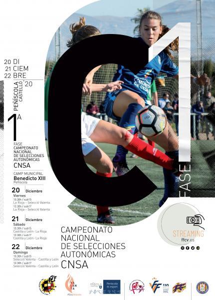 Campeonato Nacional de Selecciones Autonómicas Primera Fase Campeonato Nacional de Selecciones Autonómicas Femeninas sub 15 y sub 17