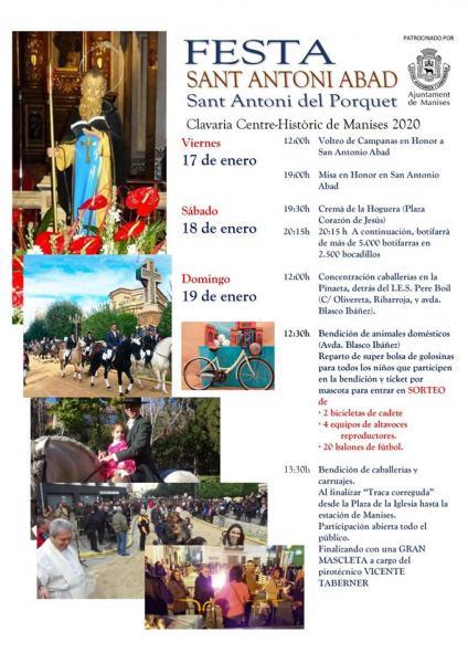 Fiesta de San Antoni Abad 2020