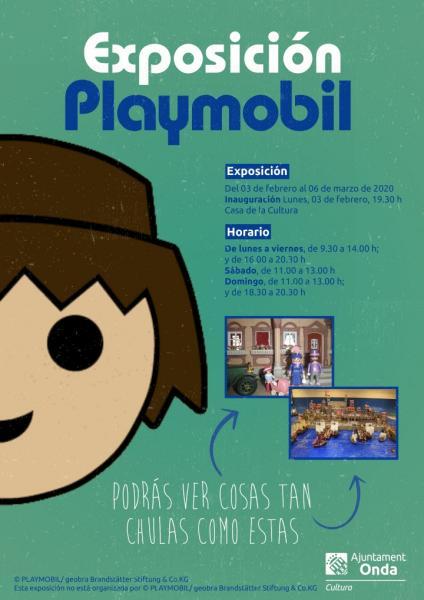 EXPOSICIÓN PLAYMOBIL, ONDA 2020