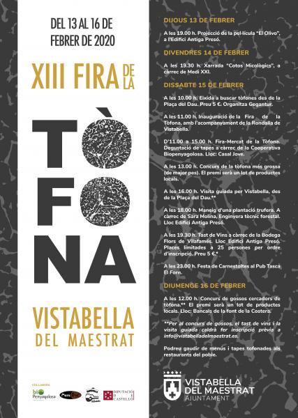 XIII FERIA DE LA TRUFA DE VISTABELLA DEL MAESTRAZGO