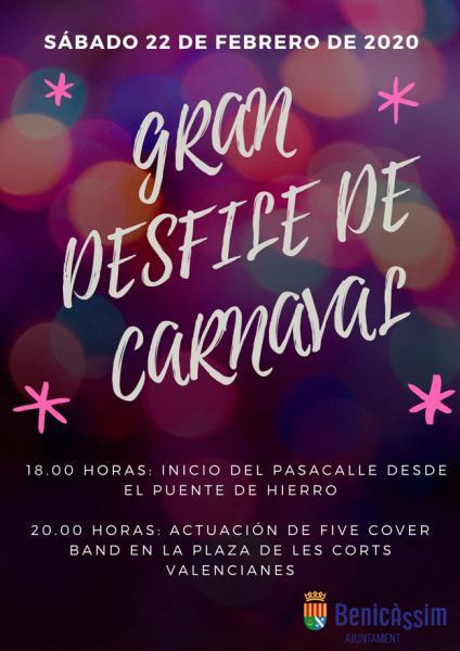 Desfile de Carnaval Benicàssim 2020