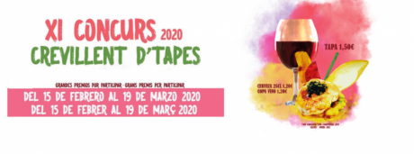 XI CONCURSO TAPAS CREVILLENT 2020