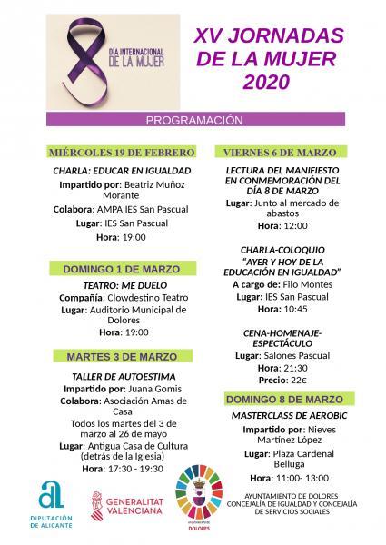 XIV JORNADAS DE LA MUJER 2019