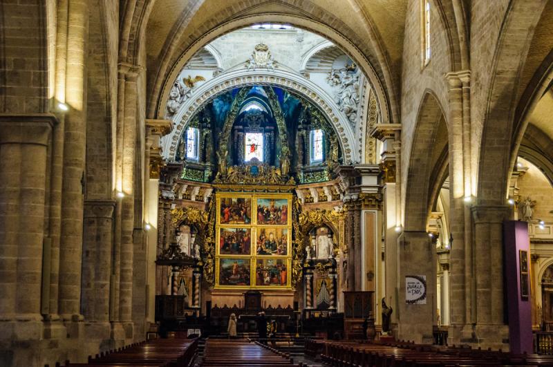Interior de la Catedral de Valencia