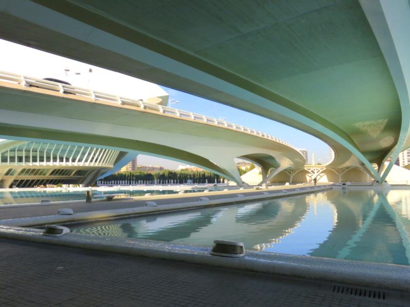 Jardín del río Túria de Valencia