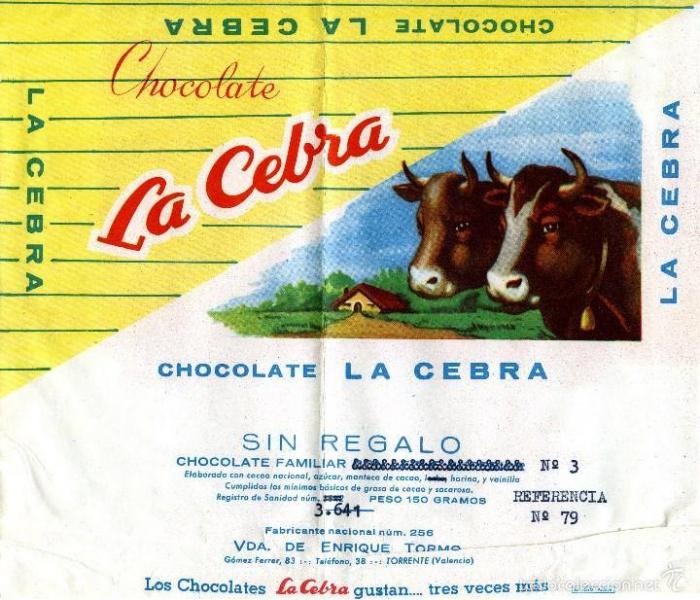 Año 1930: industria chocolatera en Torrent