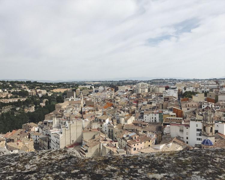 Vistas desde el campanario de Ontinyent