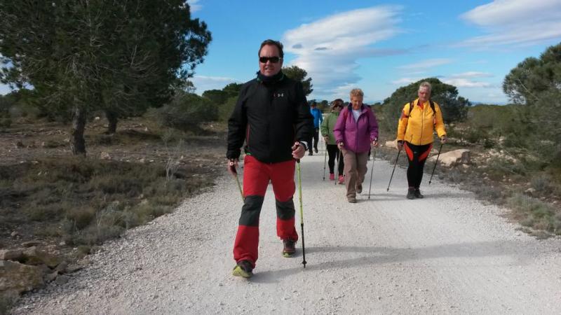 Marcha nórdica en la Comunitat Valenciana