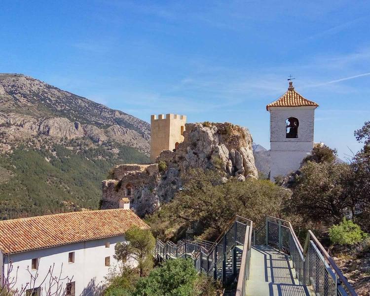 Vista del Castell de Guadalest