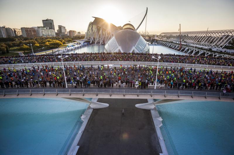 Llegada del Maratón de València