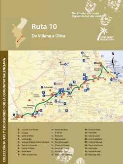 Ruta 10: De Villena a Oliva