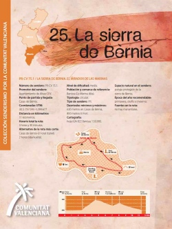 Ruta 25: La sierra de Bèrnia