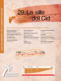 Ruta 29: La silla del Cid