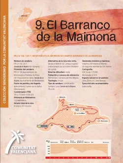 Ruta 9: El Barranco de la Maimona